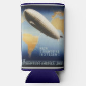  reisposter Graf Zeppelin Seltzer Blikjeskoeler (Achterkant)
