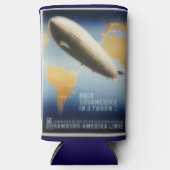  reisposter Graf Zeppelin Seltzer Blikjeskoeler (Voorkant)