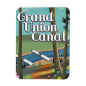 reisposter Grand Union-kanaal Magneet (Verticaal)