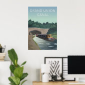 Reisposter Grand Unionkanaal Poster (Thuiskantoor)