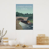 Reisposter Grand Unionkanaal Poster (Keuken)