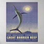 Reisposter Groot Barrièrerif Poster (Voorkant)