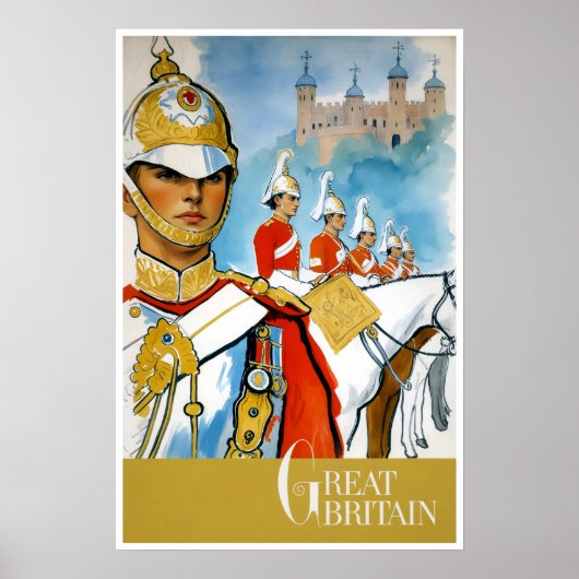 Reisposter Groot-Brittannië Poster (Voorkant)