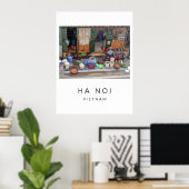 Reisposter, Ha Noi Vietnam, Poster (Thuiskantoor)