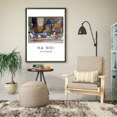 Reisposter, Ha Noi Vietnam,  Poster