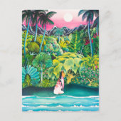  reisposter Hawaii Briefkaart (Voorkant)