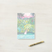  reisposter Hawaii Post-it® Notes (Op bureau)