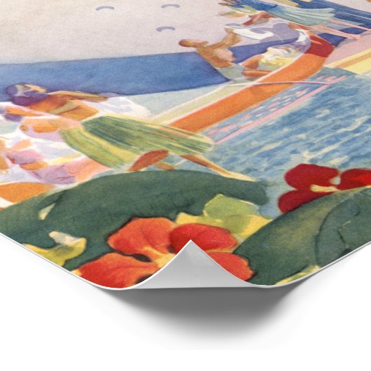  reisposter Hawaii Poster (Hoek)