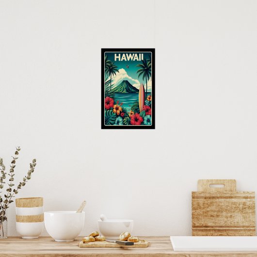  reisposter Hawaii Poster (Keuken)