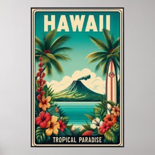  reisposter Hawaii Poster