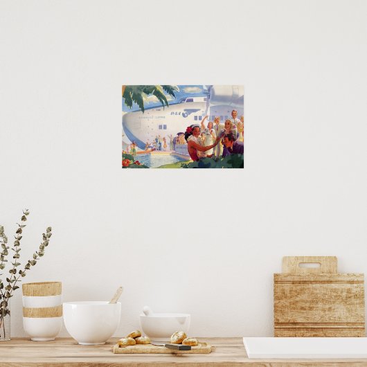  reisposter Hawaii Poster (Keuken)