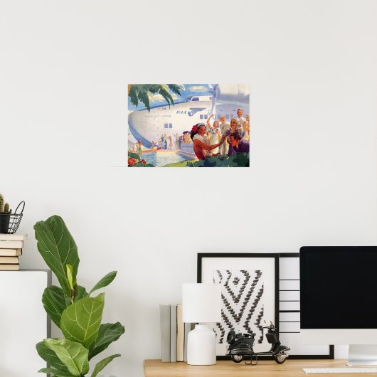  reisposter Hawaii Poster (Thuiskantoor)