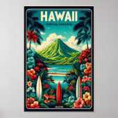  reisposter Hawaii Poster (Voorkant)