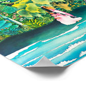 reisposter Hawaii Poster (Hoek)