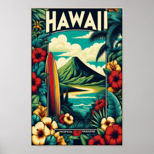 reisposter Hawaii Poster