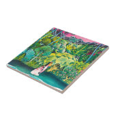 reisposter Hawaii Tegeltje (Zijkant)