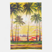  reisposter Hawaii Theedoek (Verticaal)