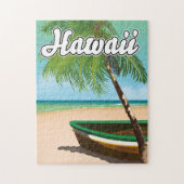 Reisposter Hawaii Tropical Beach Legpuzzel (Verticaal)
