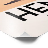 Reisposter Hemsby Norfolk Foto Afdruk (Hoek)