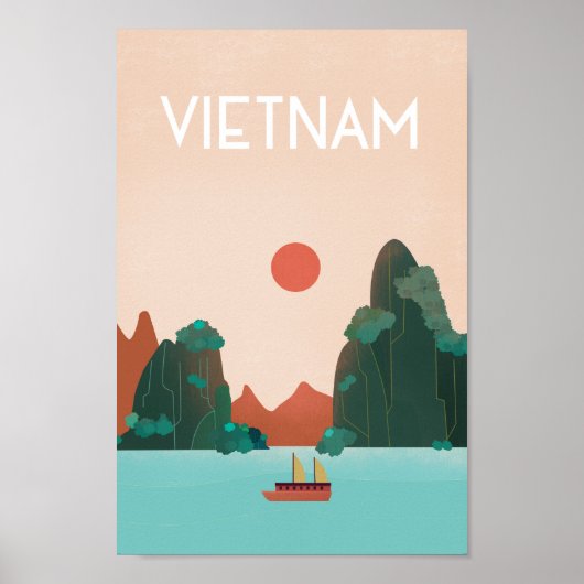 Reisposter HOi An Town Vietnam Poster (Voorkant)