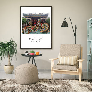 Reisposter, Hoi an Vietnam, Poster