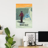 Reisposter Holiday Valley NY Ski Resort Poster (Thuiskantoor)