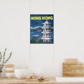 Reisposter Hong Kong Poster (Keuken)