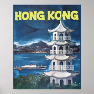 Reisposter Hong Kong Poster