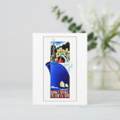  reisposter Hongkong Briefkaart (Staand voorkant)