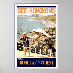  reisposter Hongkong Poster