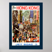 reisposter Hongkong Poster (Voorkant)