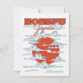 Reisposter Honshu Japan (Voorkant)