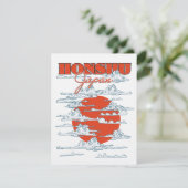 Reisposter Honshu Japan (Staand voorkant)