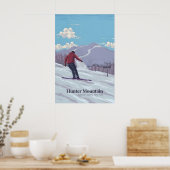 Reisposter Hunter Mountain Ski Resort Poster (Keuken)