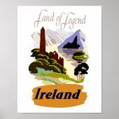 Reisposter Ierland Poster (Voorkant)