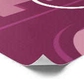 Reisposter in de  stijl Praag Tsjechië Poster (Hoek)