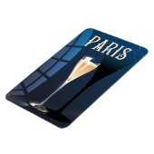 Reisposter in de  stijl van de drink van Parijs Magneet (Linkerzijde)