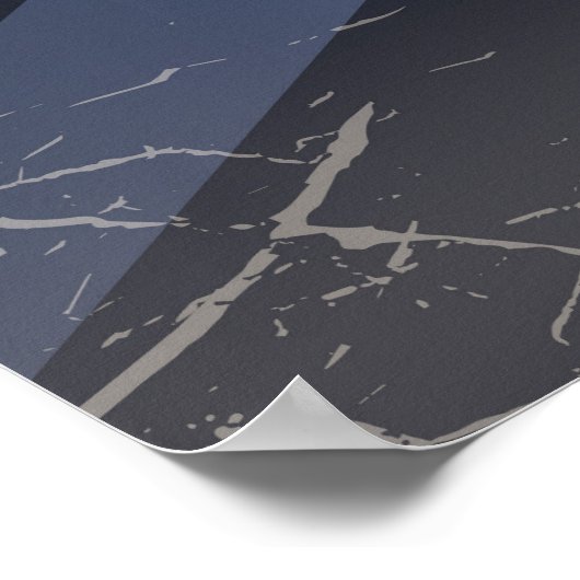 Reisposter in de stijl van de drink van Parijs Poster (Hoek)