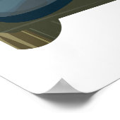 Reisposter in de stijl van het Sevan Armenia-meer Poster (Hoek)