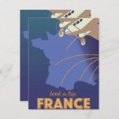 Reisposter in Franse  stijl (Voorkant / Achterkant)
