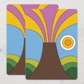 Reisposter in Hawaii 1960-stijl (Voorkant / Achterkant)