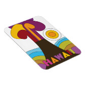 Reisposter in Hawaii 1960-stijl Magneet (Rechterzijde)