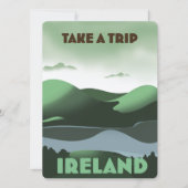 Reisposter in Ierse  stijl (Voorkant)