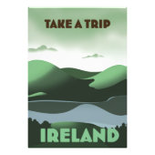 Reisposter in Ierse  stijl Foto Afdruk (Voorkant)