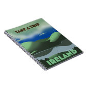 Reisposter in Ierse stijl Notitieboek (Rechterzijde)