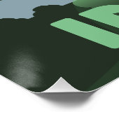 Reisposter in Ierse  stijl Perfect Poster (Hoek)