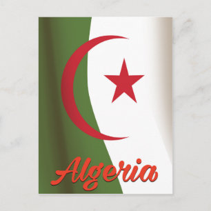 Reisposter in vintage stijl van de nationale vlag  briefkaart