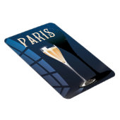 Reisposter in vintage stijl voor wijn drinken in P Magneet (Rechterzijde)