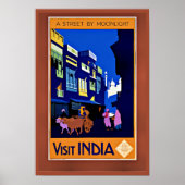 Reisposter -India Poster (Voorkant)