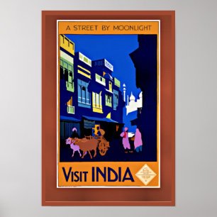 Reisposter -India Poster
